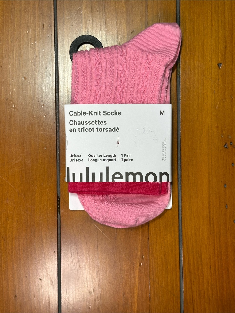 lululemon athletica Cable-Knit Quarter Socks - Pink